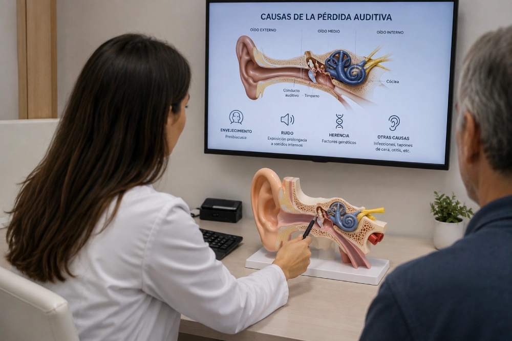 Causas de la pérdida auditiva